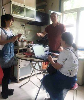 伊通縣農(nóng)機(jī)服務(wù)總站執(zhí)法檢查及一站式上門辦理證書(圖文)