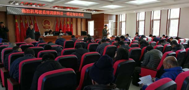 安圖縣舉辦2019年首期農(nóng)機(jī)駕駛員培訓(xùn)考試， 110人獲得農(nóng)機(jī)駕駛資格