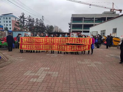 琿春市農(nóng)機推廣站迎接榆樹市 高素質(zhì)農(nóng)民培訓(xùn)班參觀學(xué)習(xí)